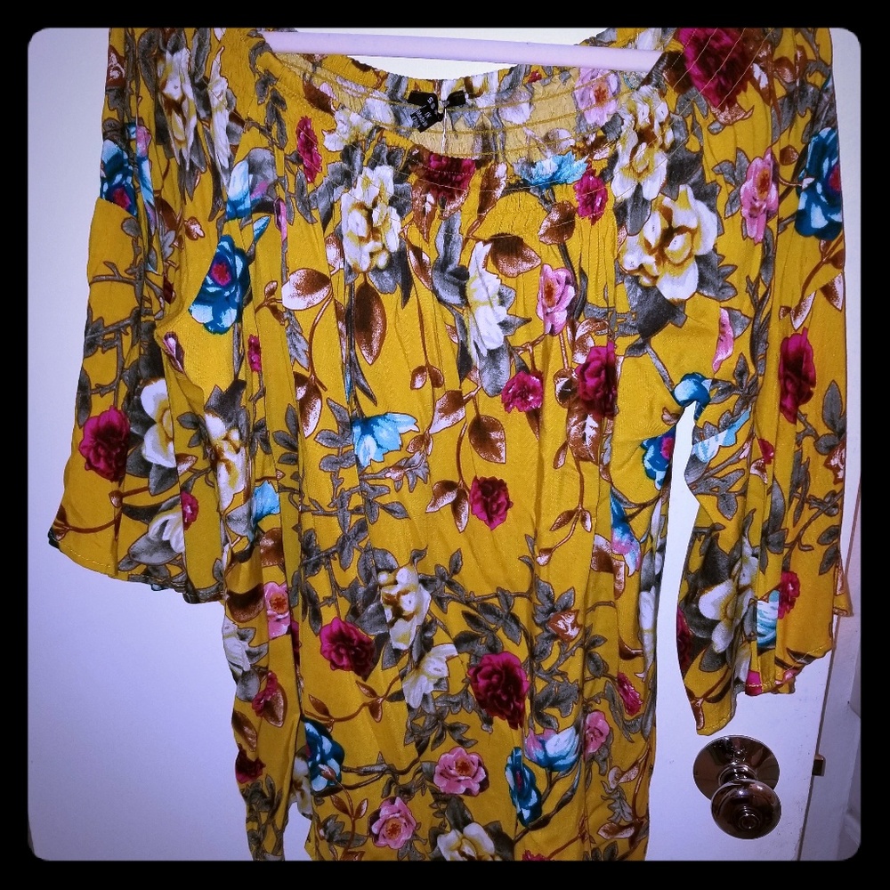 Off shoulder blouse